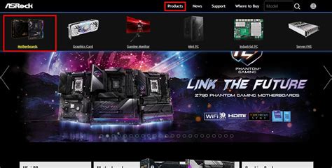 asrock official website.